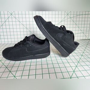 Nike Youth Black Suede Sneakers